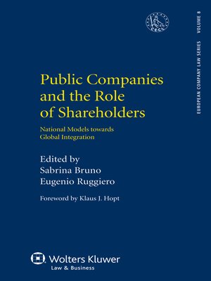 cover image of Public Companies and the Role of Shareholders